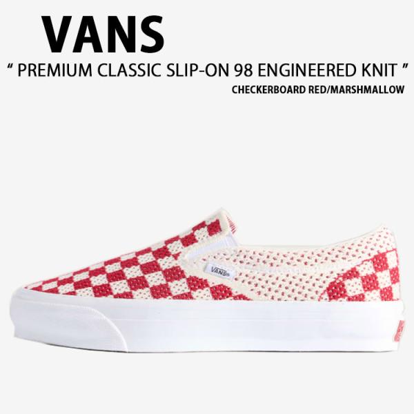 VANS バンズ スニーカー CLASSIC SLIP-ON 98 ENGINEERED KNIT ...