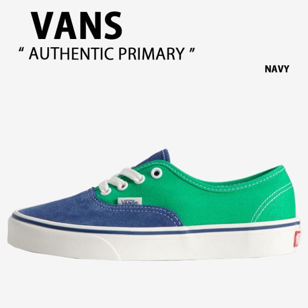 VANS バンズ シューズ AUTHENTIC PRIMARY NAVY VN000EHHNVY オ...