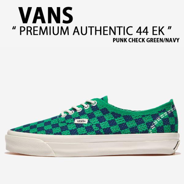 VANS バンズ スニーカー AUTHENTIC 44 EK PUNK CHECK GREEN NA...