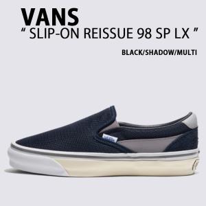 VANS（ヴァンズ） バンズ スニーカー SLIP-ON REISSUE 98 LX SATIN JET