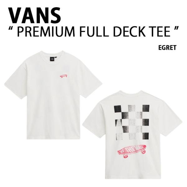 VANS バンズ 半袖 Tシャツ PREMIUM FULL DECK SS TEE プレミアム フー...