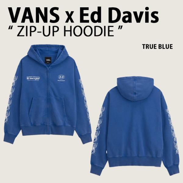 VANS バンズ パーカー Ed Davis ZIP-UP HOODIE エドデイヴィス ジップアッ...