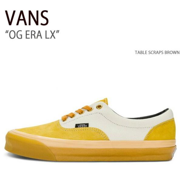 VANS バンズ スニーカー OG ERA LX TABLE SCRAPS BROWN VN0A3C...