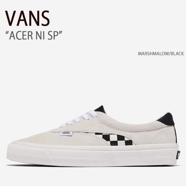 VANS バンズ スニーカー ACER NI SP MARSHMALOW BLACK VN0A4UW...