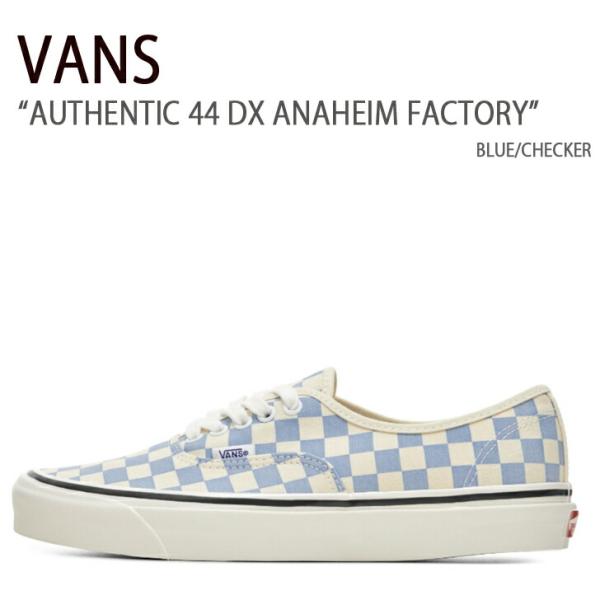 VANS スニーカー AUTHENTIC 44 DX ANAHEIM FACTORY BLUE CH...