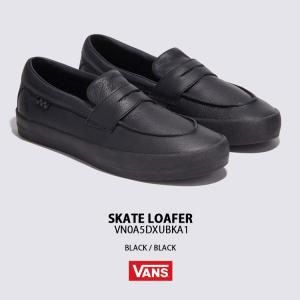 VANS バンズ ローファー SKATE LOAFER スケートローファー BLACK VANS バンズ ローファー SKATE LOAFER スケートローファー BLACK