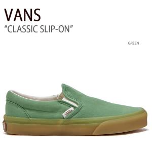 VANS（ヴァンズ） バンズ スニーカー CLASSIC SLIP-ON GREEN