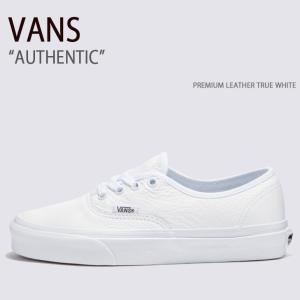 VANS バンズ スニーカー AUTHENTIC PREMIUM LEATHER TRUE WHITE VN0A5KRDW00 オーセンティック メンズ レディース 男性用 女性用｜a-dot