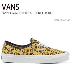 VANS バンズ スニーカー ANAHEIM MOONEYES AUTHENTIC 44 DX MOONEYES YELLOW アナハイムムーンアイズオーセンティック44デラックス VN0A5KX4AVQ1