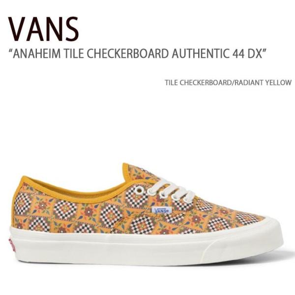 VANS バンズ スニーカー ANAHEIM TILE CHECKERBOARD AUTHENTIC...
