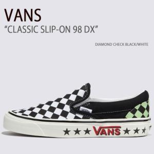 VANS バンズ スニーカー CLASSIC SLIP-ON 98 DX DIAMOND CHECK...