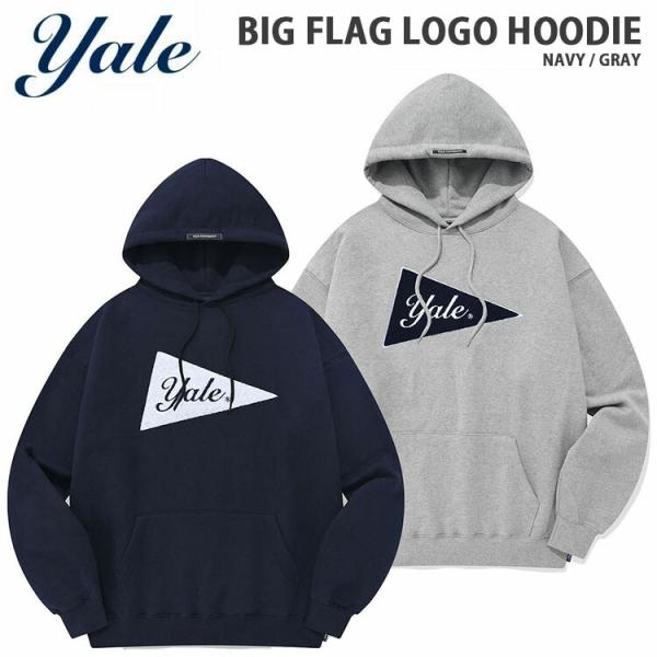 YALE イェール パーカー BIG FLAG LOGO HOODIE プルオーバーパーカー スウェ...