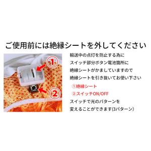 LEDアフロ 光るアフロ 光るかつら LEDウ...の詳細画像5