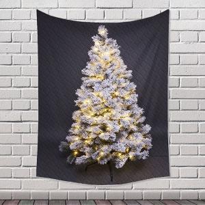 クリスマス タペストリー 雪 ホワイトクリスマス スノー 壁掛け クリスマスツリー ホワイトツリー パーティ インスタ映え