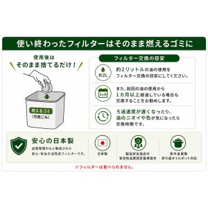 活性炭 油ろ過フィルター 高木金属 オイルポッ...の詳細画像5