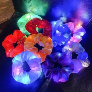 光るシュシュ LEDシュシュ おしゃれ ヘアア...の詳細画像2