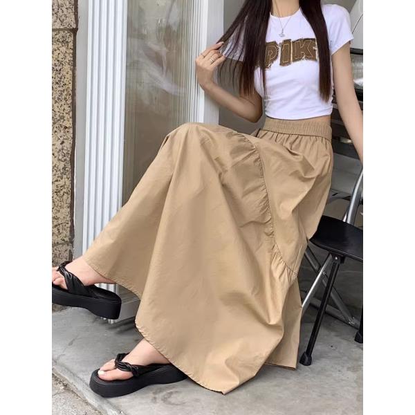 ロングスカート マキシスカート レディース  フレアスカート 体型カバー 送料無料 秋 春 秋