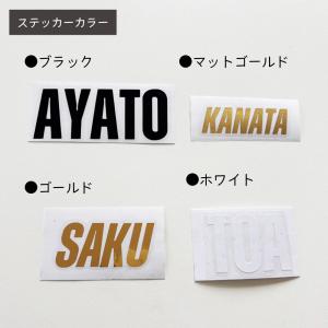 【デザインが選べる◎】 ボール お名前ステッカ...の詳細画像1