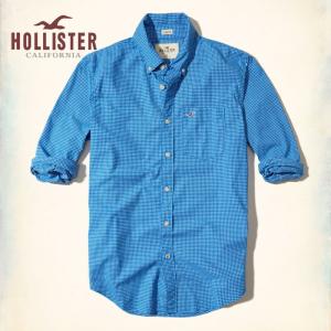 ホリスター HOLLISTER 新作 メンズ 長袖 ボタンダ...
