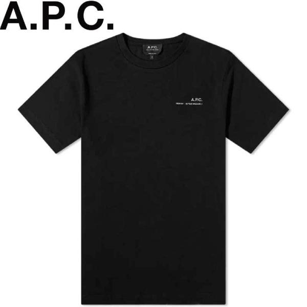 APC メンズ Tシャツ A.P.C. Logo Print Tee ロゴ クルーネック H2690...
