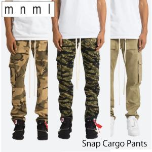 mnml ミニマル Snap Cargo Pants メンズ レディース 春夏秋冬 カーゴパンツ ボトム