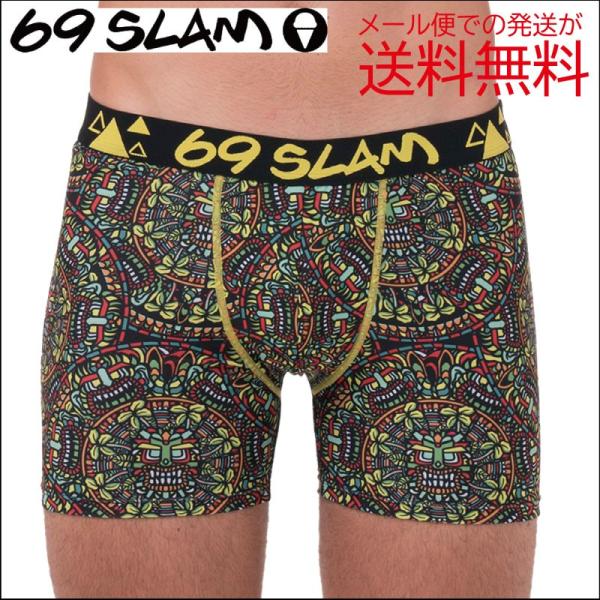 69SLAM ロックスラム ボクサーパンツ メンズ ブランド ポリエステル BALIHAI