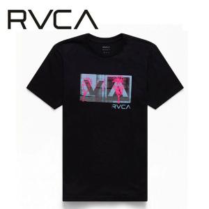 RVCA ルーカ メンズ Tシャツ 半袖 RVCA バランスボックスTシャツ ブラック｜a-freeshop