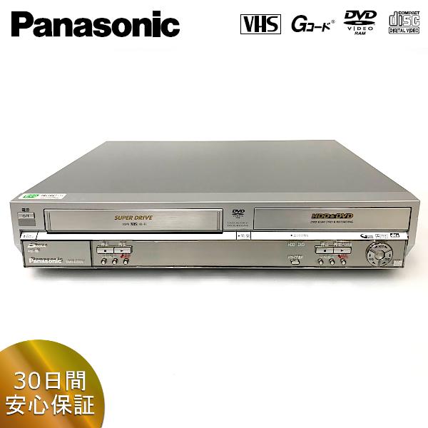 完全動作品 Panasonic ダビングOK DVDビデオレコーダー DMR-E250V リモコン付...