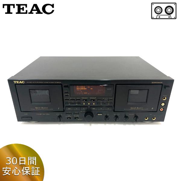 完全動作品 TEAC W-6000R ダブルカセットデッキ