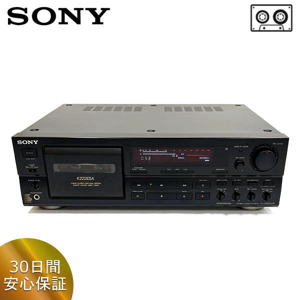完全操作品 SONY TC-K222ESA カセットデッキ