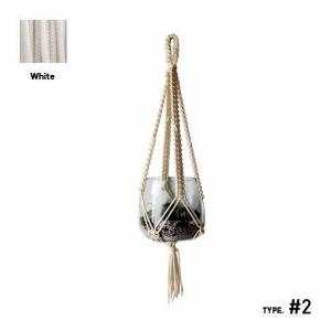 Plant Hanger Para 2 プラントハンガーパラ2マクラメ ハンギング カワイイ エアプランツ 北欧風 プランター カゴ 植物 年末年始大決算