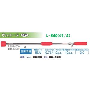 ガンエース L-840 G1/4 1124800 永田製作所｜a-green