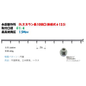 永田製作所 丸型噴口（換板式）丸7頭口 外径91mm G1/4 1241900（動力