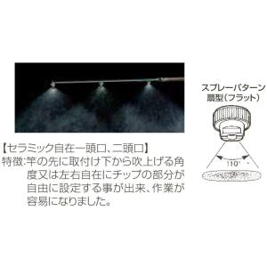 永田製作所 ワイド噴口 ワイドセラミック 2頭...の詳細画像1