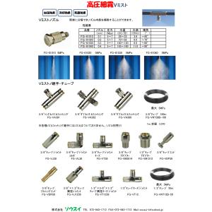 高圧細霧 Vミストノズル用継手 FG-VA38...の詳細画像1