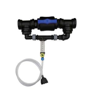 サンフレックスAQUA液肥注入器ブルーインジェクター（流量計付