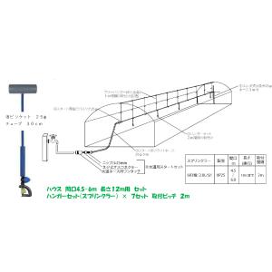 ミストエース S54 120m 2巻セット サイド潅水用 噴霧式 WB1072 旧