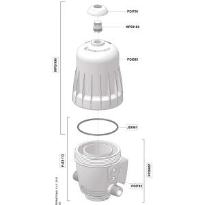 液肥混入器 ドサトロン 20mm 3/4 用 ...の詳細画像1
