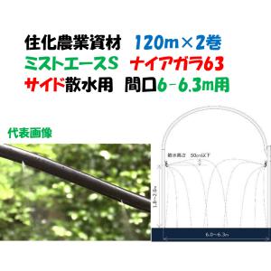 ミストエース S54 120m 2巻セット サイド潅水用 噴霧式 WB1072 旧