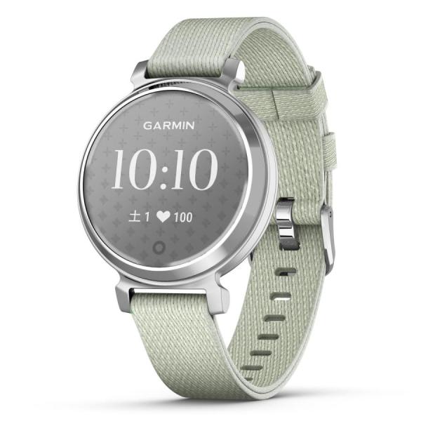 日本正規品 GARMIN リリー２クラシック Sage Gray Nylon / Silver 01...