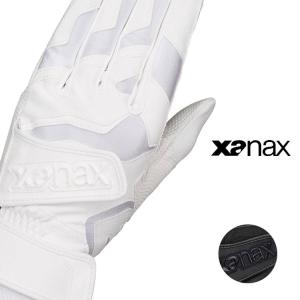 (XANAX/ザナックス) BBG101K バッティング手袋 両手 高校生対応 バッテ 野球 手袋 打者用 バッティングの商品画像