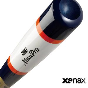 (XANAX/ザナックス) BNB1012 硬式短尺ノックバット ネイビー×ホワイト (5001) 80cm (709200)の商品画像