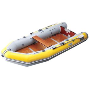 (Achilles/アキレス) ボート FMR-505 YW/LGY (512515) パワーボート 5人乗り ウッドフロアモデル 予備検査証付｜a-k-k