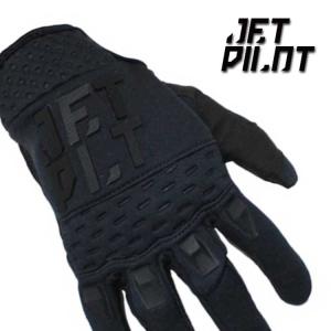 (JETPILOT/ジェットパイロット)  JA19300-BK RX RACE GLOVE Black/Black マリンスポーツ モトクロス BMX 野外競技用 スマホ操作可能グローブ 保温性｜a-k-k