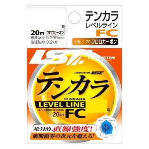 L-2125-B テンカラ レベルラインFC 2.5号 フロロカーボン 平行巻 ライン 糸 034996