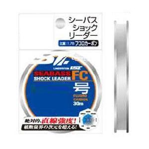 【LINE SYSTEM/システム】 SEA BASS SHOCK LEADER FC 30m2.5号 L-6125-A｜a-k-k