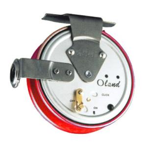 鳴門駒II タテ型 レッド 402054 落し込み用リール チヌ釣り 黒鯛 わかさぎ釣り 野鮎釣