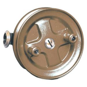 鳴門50 ヨコ型 ブラウン 403075 落し込み用リール チヌ釣り 黒鯛 わかさぎ釣り 野鮎釣