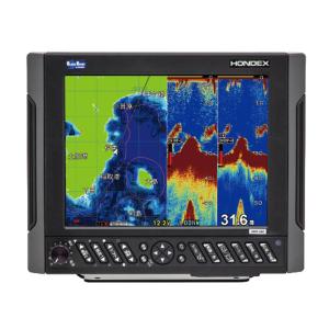 (HONDEX/ホンデックス) HDX-10C 2kW/H 1kW アンテナ内蔵 Q3S-HDK-085-002 振動子TD360 GPSプロッタ魚探