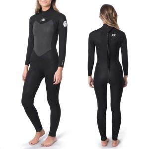 (RIPCURL/リップカール) 118WFS WMNS FREELITE BZ STM 32 GB フルスーツ BLACK レディース バックジップ サーフィンの商品画像